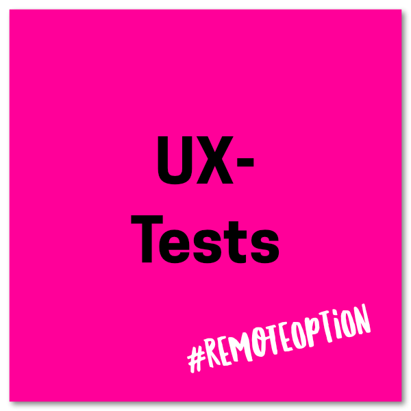 Remote Usability Tests Hamburg